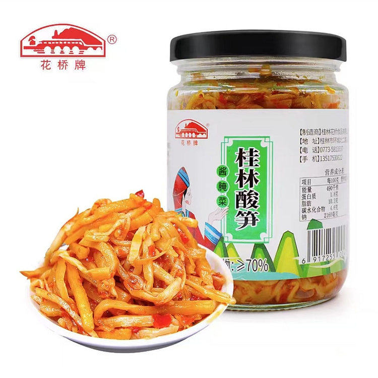 花桥牌 酸笋 螺蛳粉配菜酸笋丝