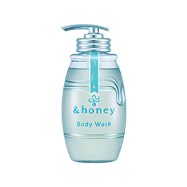 &Honey安蒂花子 Sabon 透明凝胶沐浴露 500ml 翡翠萨邦蜂蜜香味