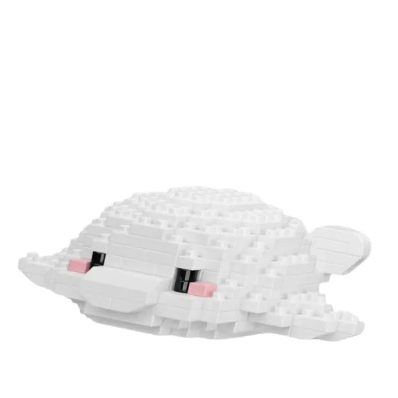 Ocean Series Mini Building Puzzle Assembly Compatible LEGO-1Beluga Whale Style 1 count