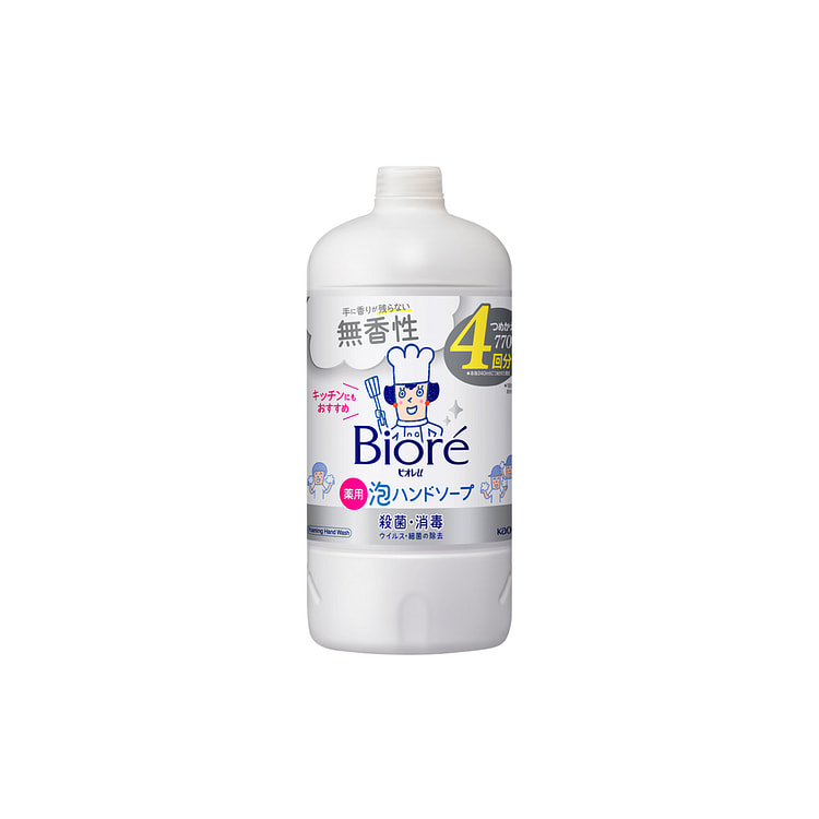 BIORE 碧柔 u系列泡沫洗手液 替换装无香型
