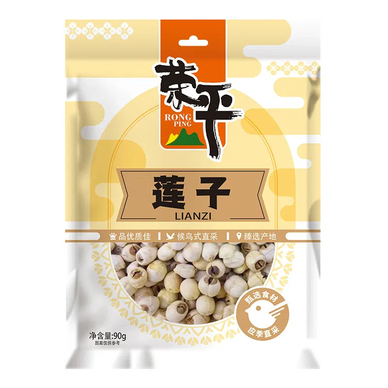 Rongping White Lotus Seed 90g * 1 Bag 90 g