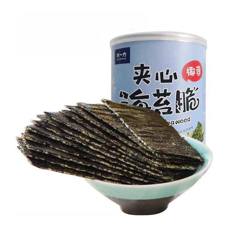 水一方 夹心海苔脆 椰蓉脆 40g*1罐
