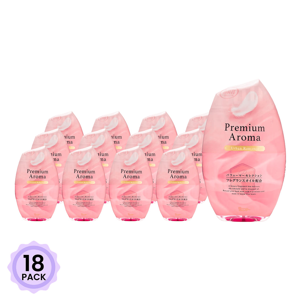 Este Japan Shoshu-Riki Premium Aroma Deodorizer for Room, Urban Romance 13.5 fl.oz*18 pack