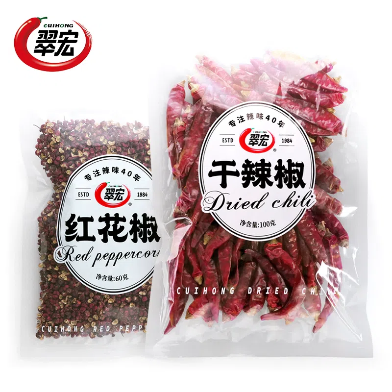 Dried chili and red Sichuan pepper 160 g