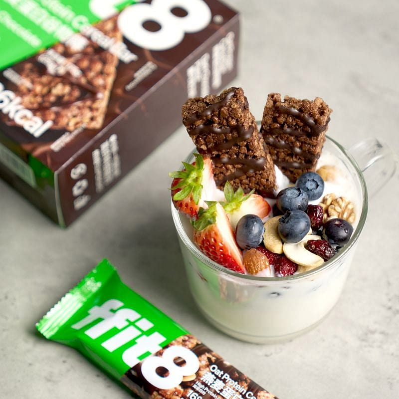 Chocolate oat protein grain bar 175 g
