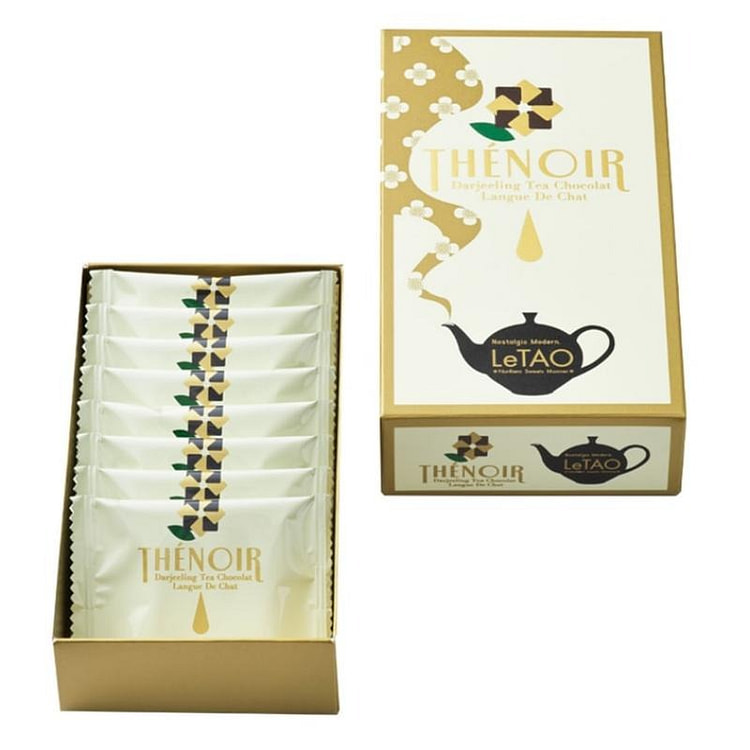 Japan direct mail LeTao Darjeeling Black Tea Chocolate Biscuits 9pcs