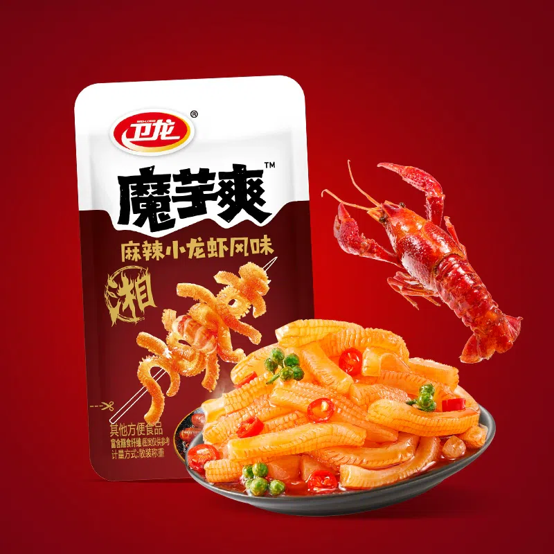 Weilong konjac crayfish flavor10g*1bag 10 g