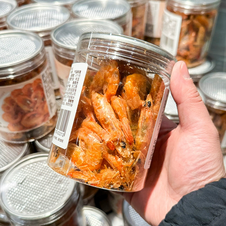 High calcium and high protein crispy shrimp