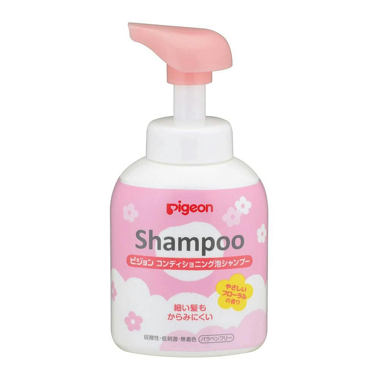 Pigeon Kid's Foaming Shampoo Gentle Floral Scent