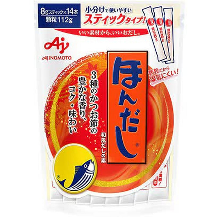Ajinomoto Hon Dashi 8g Stick KF-14 112g 1 each
