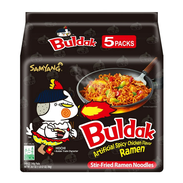 Samyang 传统超辣鸡面 爆辣款 2.24oz