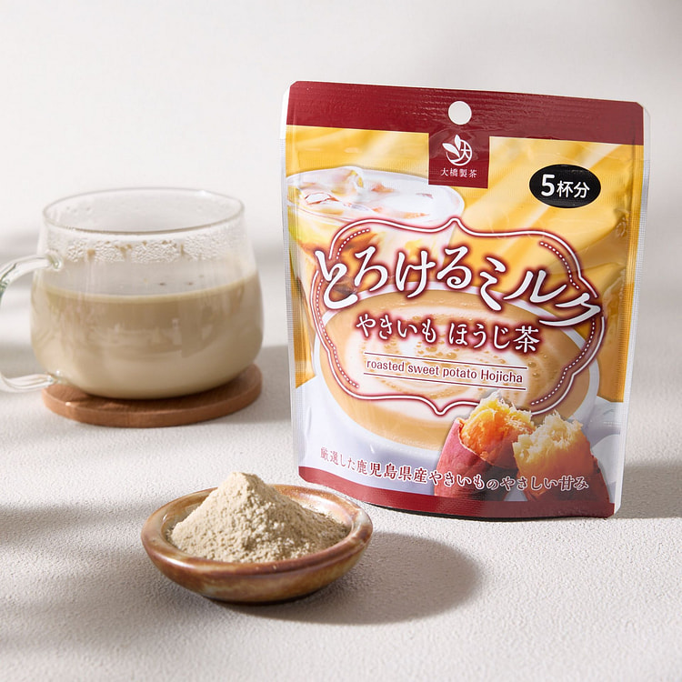 Sweet Potato Hojicha Milk Tea Powdered Drink
