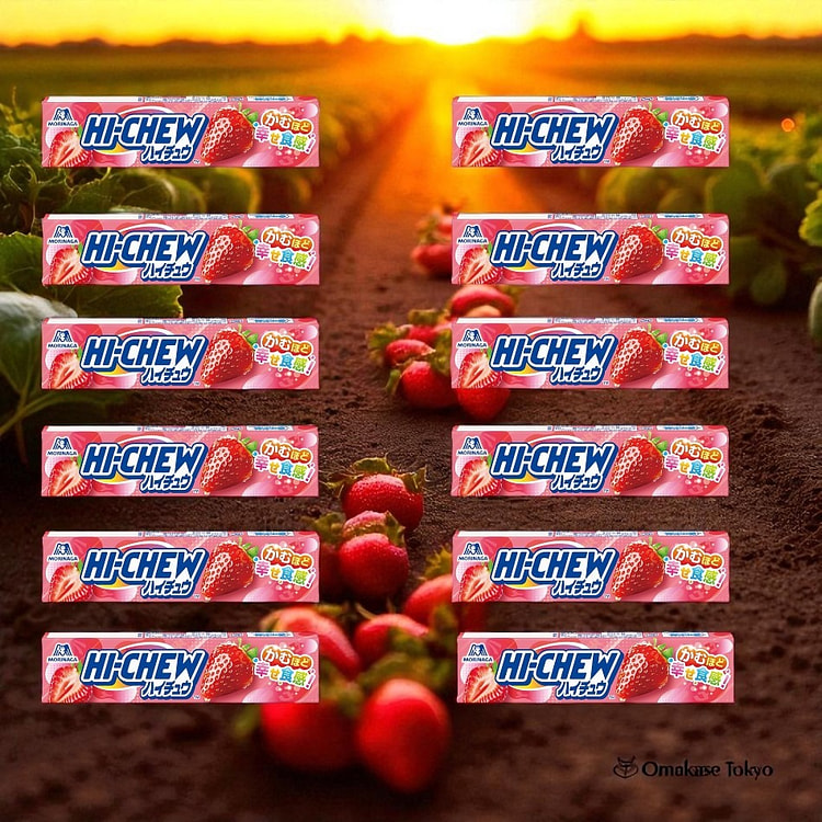 Morinaga Hi-Chew, Strawberry 12 Packs