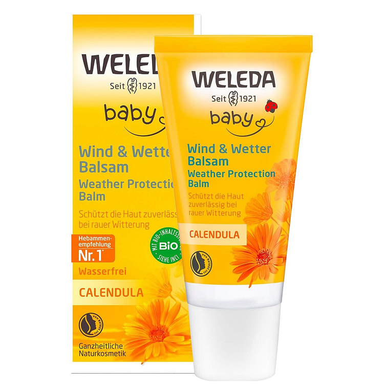 WELEDA 婴儿防风雨润肤霜（德国）