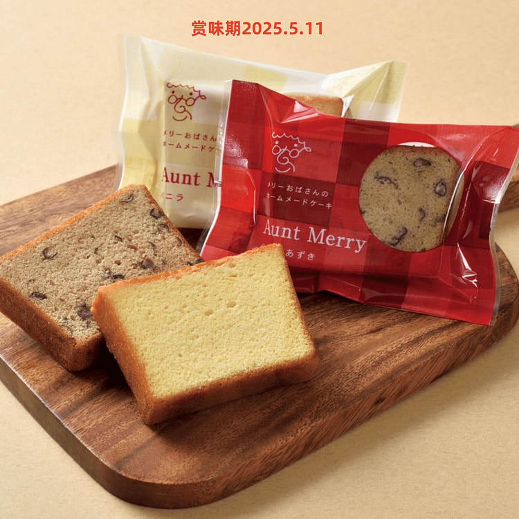 壶屋 香草红豆蛋糕 6件