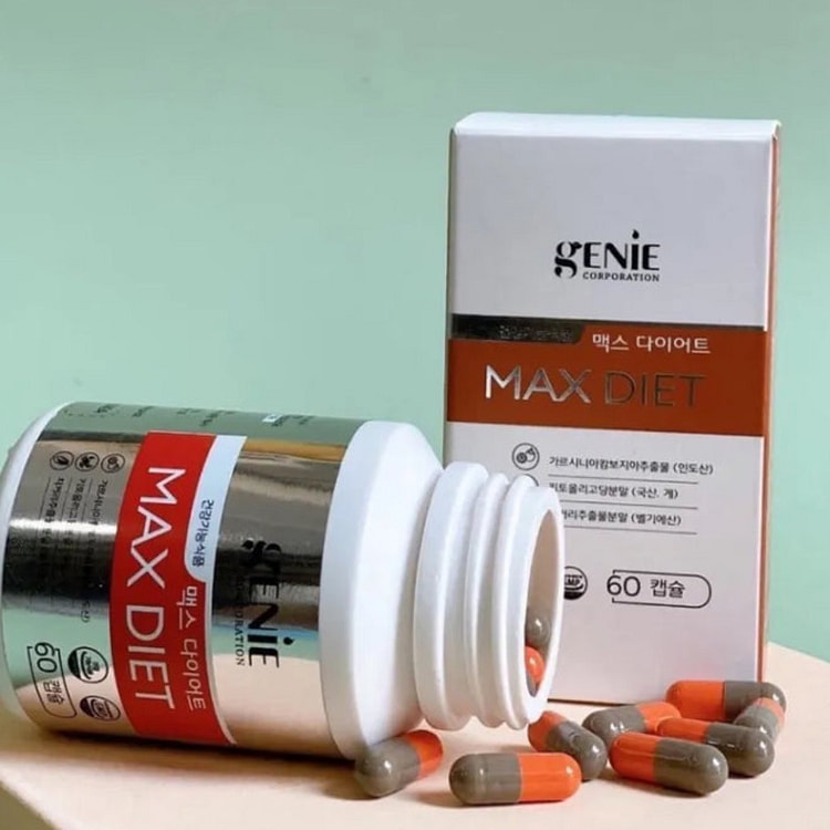 Genie Max Diet 60CT 减肥胶囊。