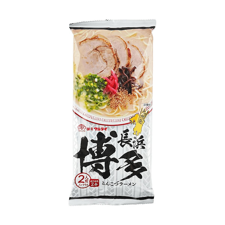 日本MARUTAI 博多豚骨汤风味拉面 2人份