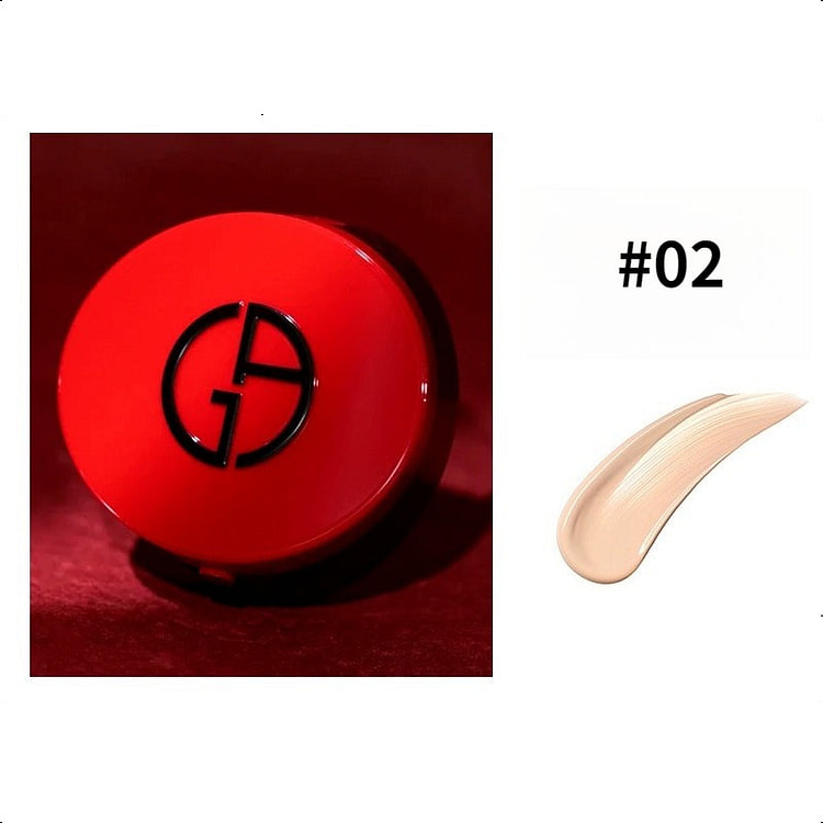Armani Red Air Cushion  Concealer LACQUER 15g #02 1 each