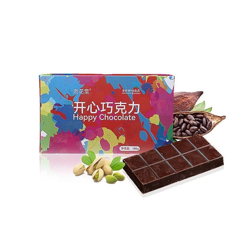 Rain Flower Collection Wind Pistachio Chocolate 180 g