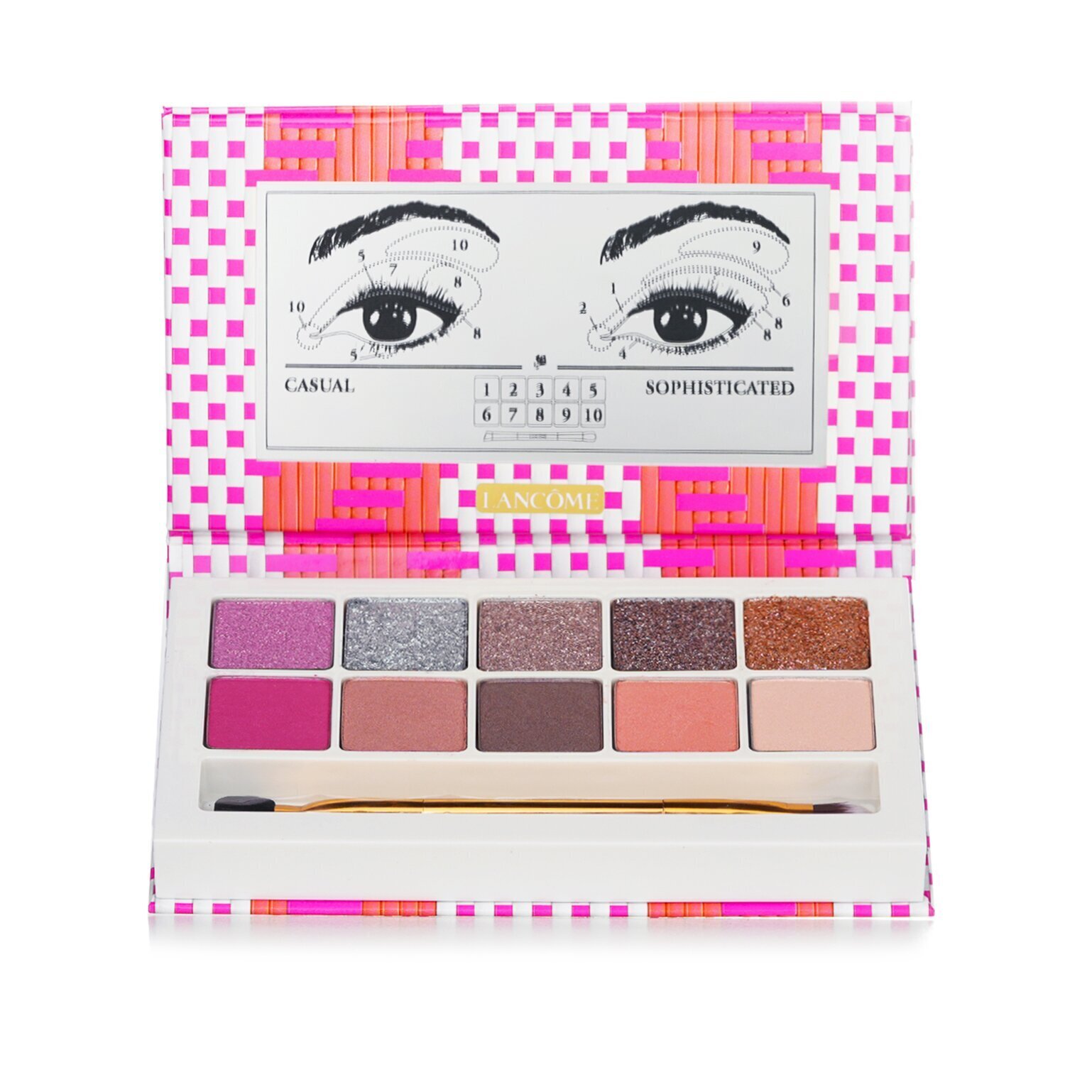 LANCOME カフェ ボヌール アイ パレット 01 Lancome Cafe Bonheur La Palette (10x Eye Shadow) (Limited Edition
