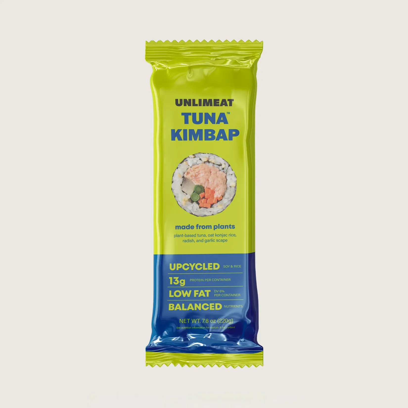 UNLIMEAT Cơm cuộn cá ngừ 220g (Đông lạnh) 1 phần
