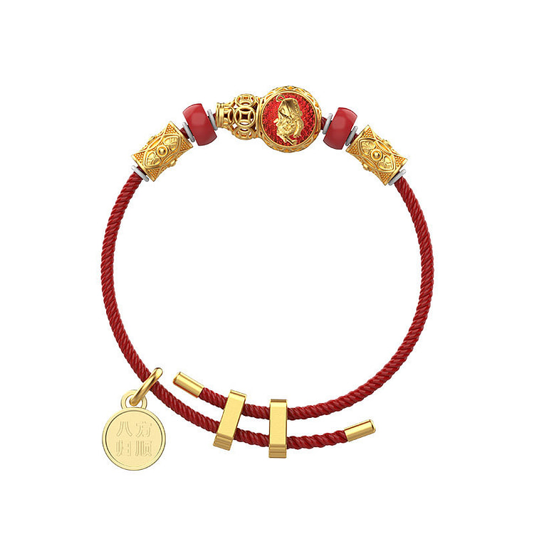 故宫博物院 吉兽来祈手绳礼物 甪端 16-24厘米 1 盒