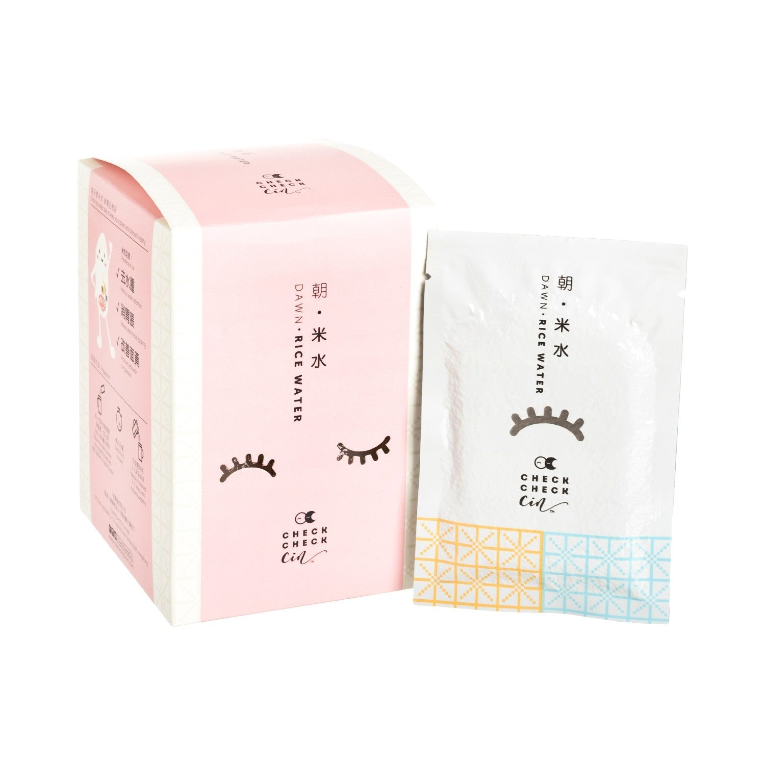CHECKCHECKCIN Rice Water Dawn 21g x 15 sachets 1 箱