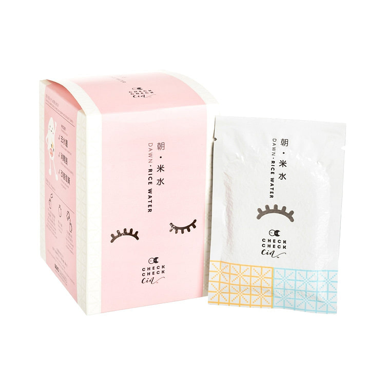 CHECKCHECKCIN Rice Water Dawn 21g x 15 sachets