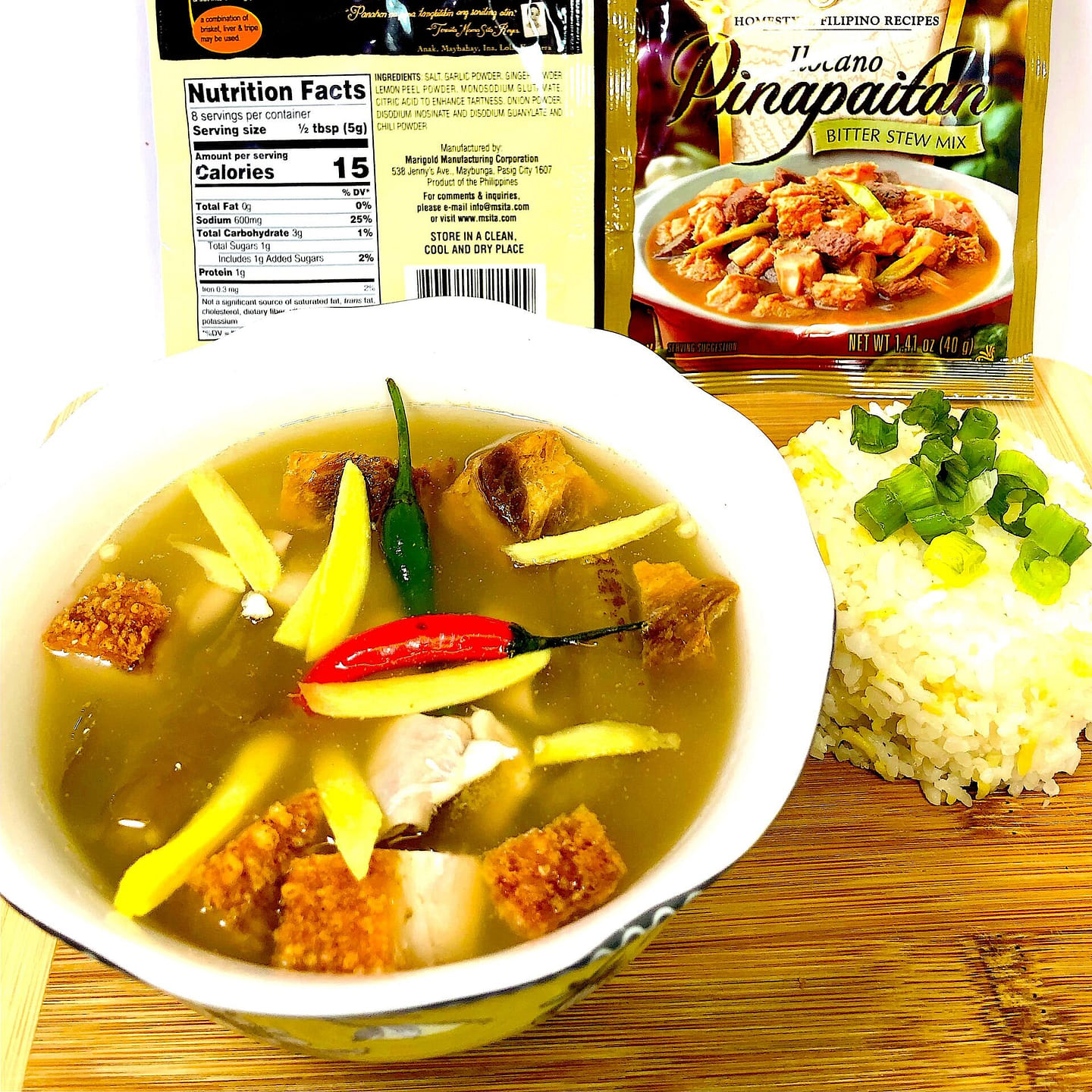 MAMA SITA’S PINAPAITAN EXOTIC FILIPINO DELICACY POWDERED MIX 40 g