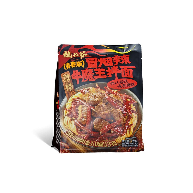 Smoked Spicy Beef King Noodles 350g*1 bag 350 g