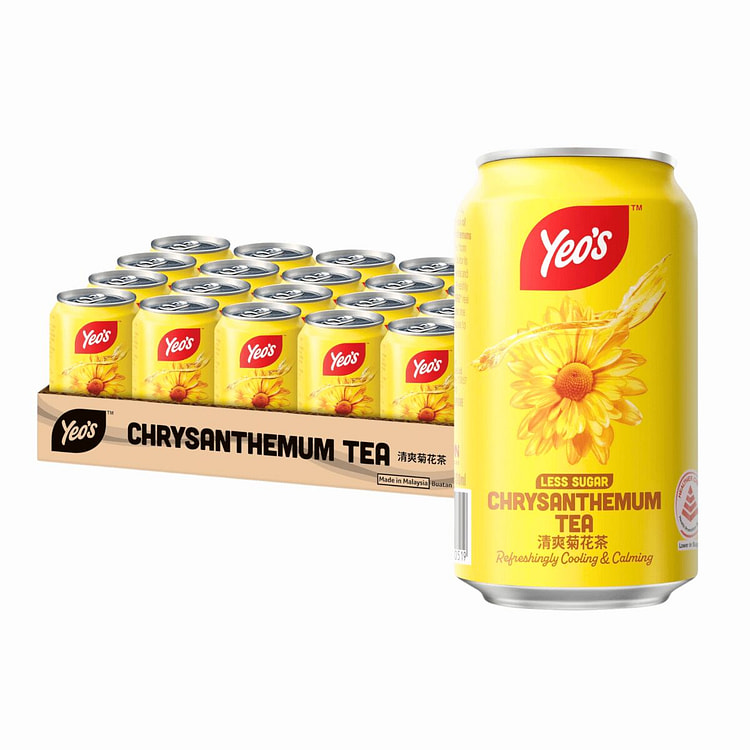 [YEOS] Chrysanthemum Tea Drink - 10.1oz(24 Pack) 1 each