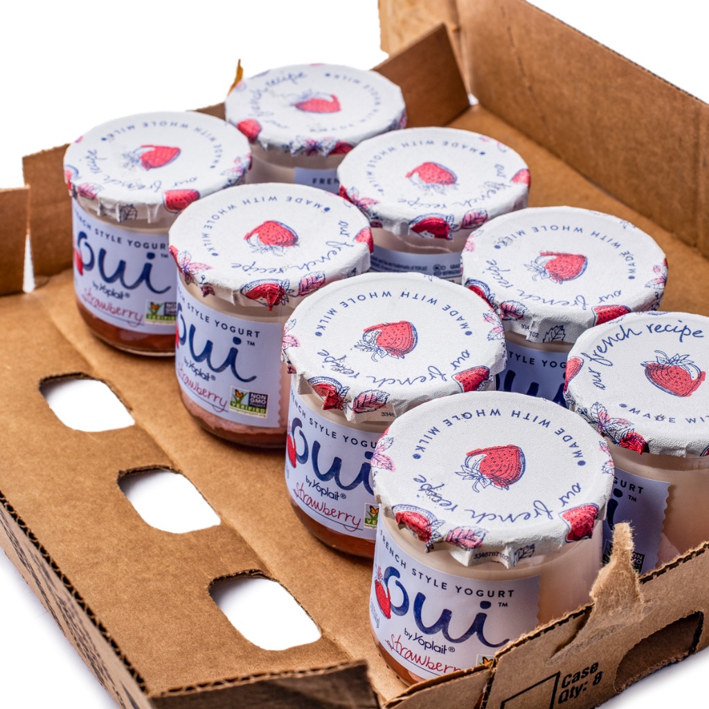 Yoplait フランス風ヨーグルト ストロベリー味 8本入 - Weee!