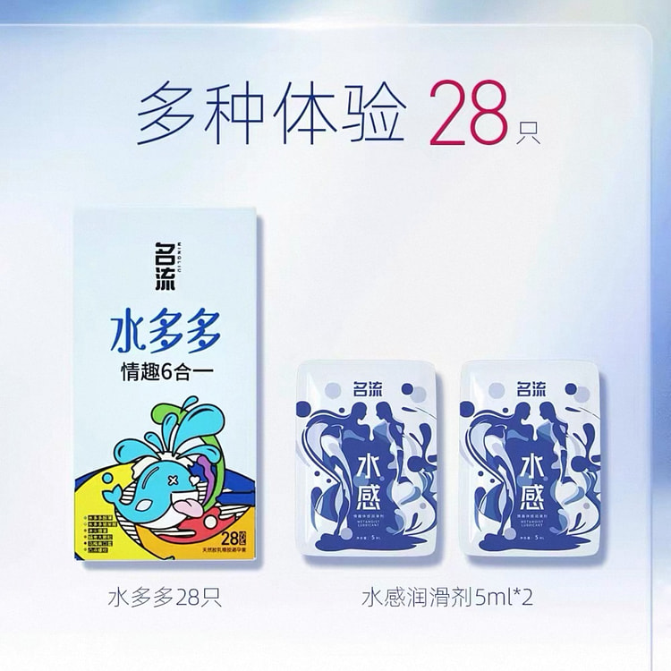 Mingliu Shuiduoduo Mixed Pack Condoms