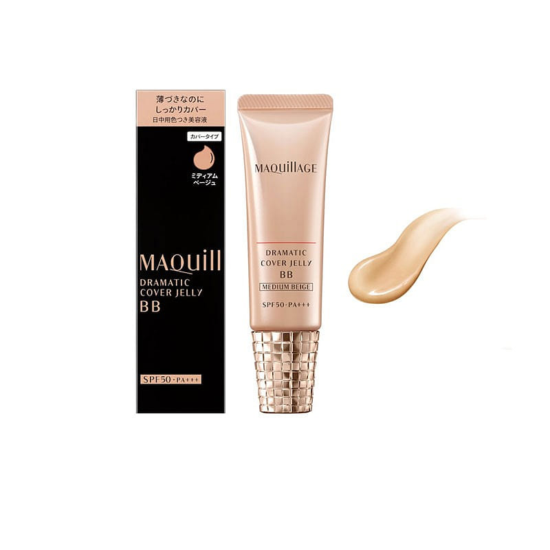 SHISEIDO Maquillage DRAMATIC COVER JELLY BB MEDIUM BEIGE  SPF50 PA+++ 30 g