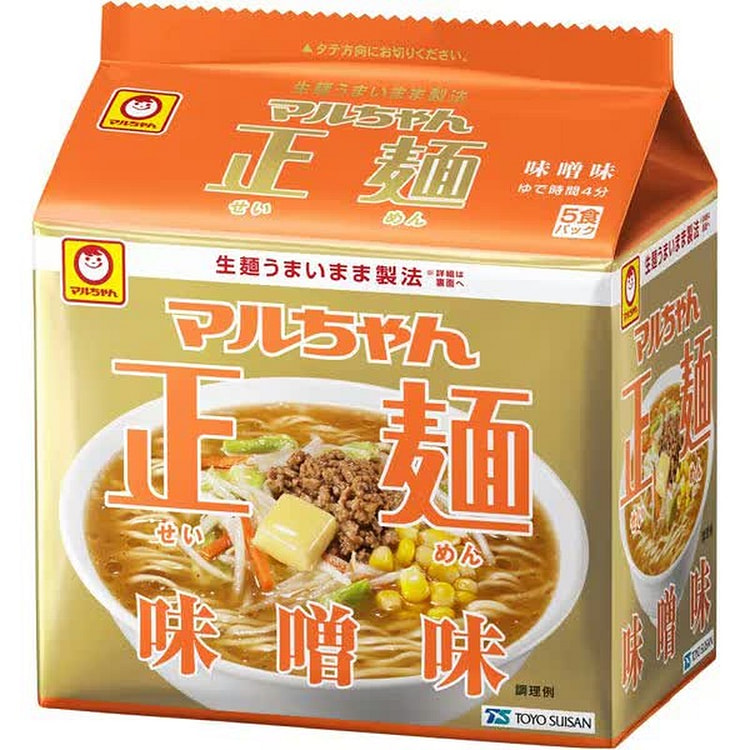 东洋水产丸丸生面味噌 5 包 540g