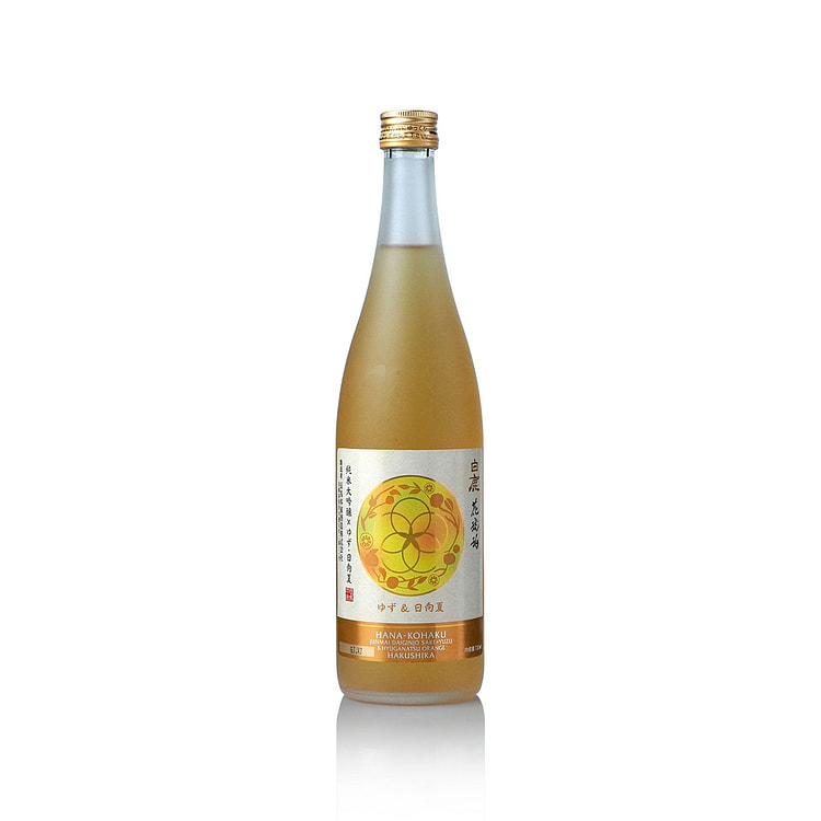 白鹿 花琥珀 纯米大吟酿 柚子&日向夏 720 毫升