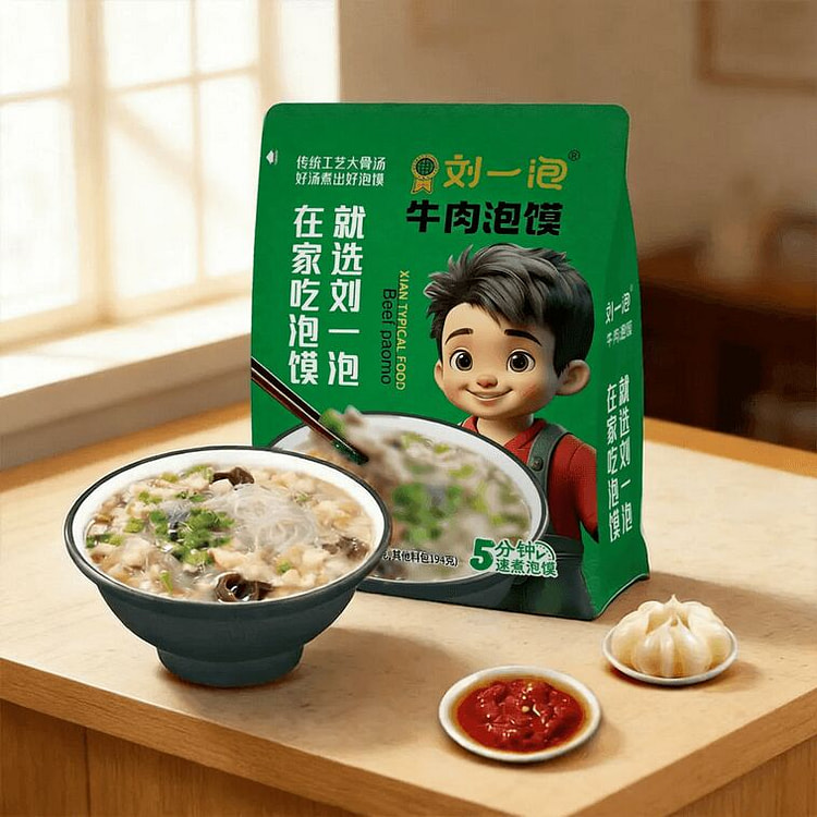 Liuyipao Lamb Flavor Paomo - 465g 465 g