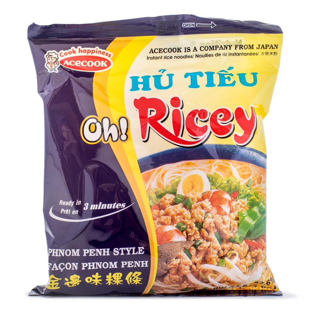 Oh Ricey Pnompenh Rice Noodles Vietnam Instant Noodles 1 oz*24 pack