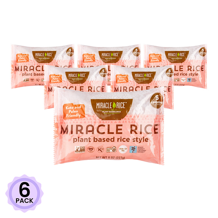 Miracle Rice Plant based Rice 8 盎司*6 包