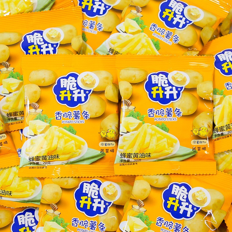 Crispy Potato Fries Honey Butter Flavor 20g 1 pack