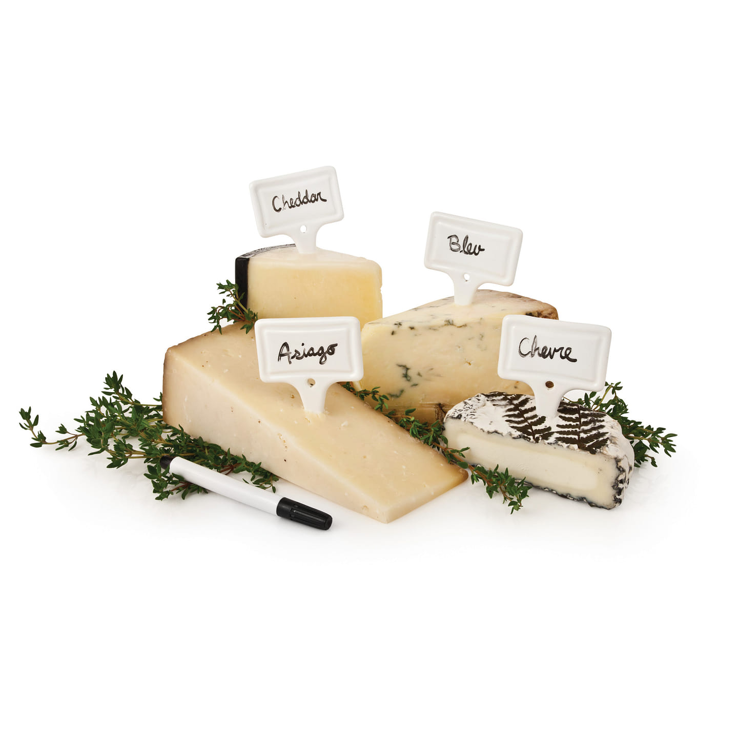 Tag: Ceramic Cheese Labels by True 4 each