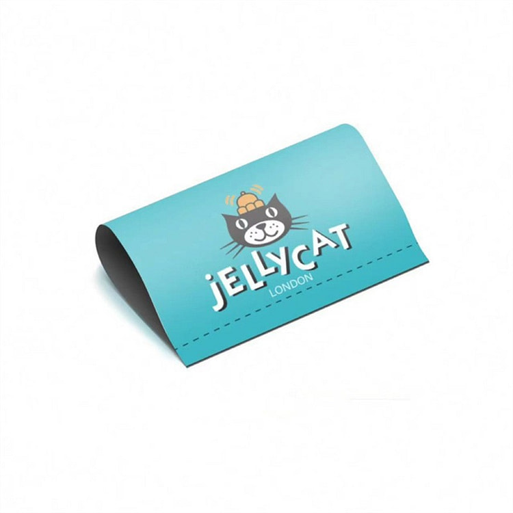 【中国直邮】 FOXTAIL Jellycat水洗汽车车标 车门车尾logo贴/创意/装饰贴/玩具/改装-蓝色 1个