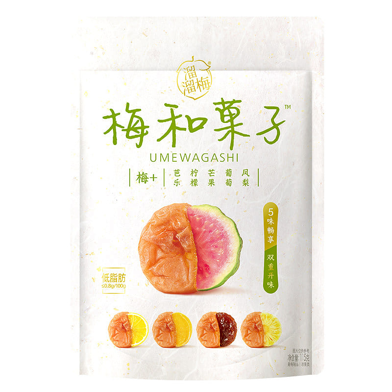 Seedless Green Plum Fruit Pastry 115g1 Bag 115 g