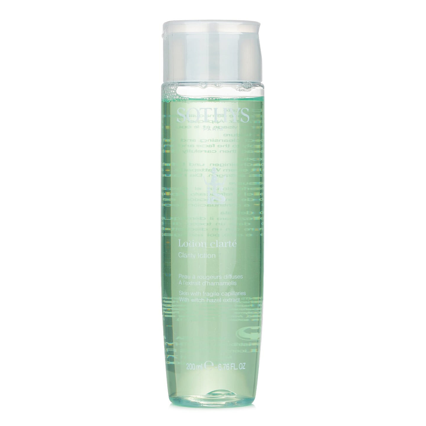Sothys Clear toner – suitable for skin with fragile capillaries, infused with witch hazel extract 200ml/6.76oz 200 ml