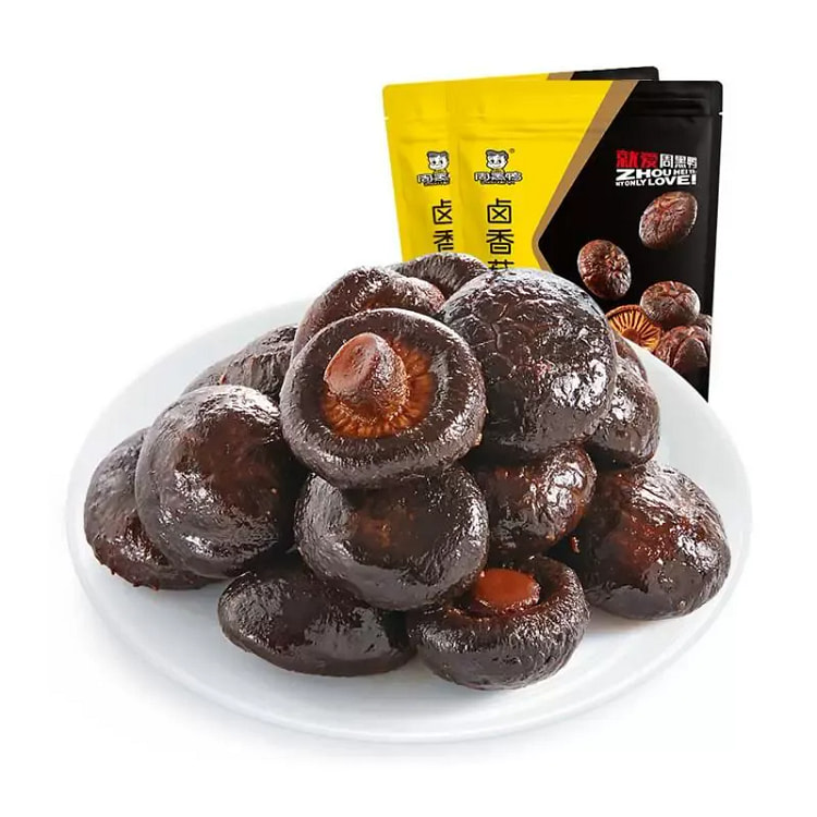 Zhou Heiya sweet and spicy mushrooms 128gx1 bag 128 g