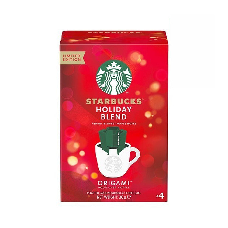 Starbucks Drip Bag Holiday Blend 9g x 4p