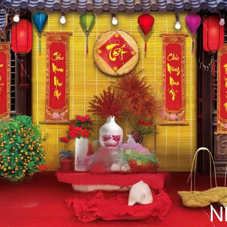 背景 NMH12 (10 英尺 x 7.5 英尺)