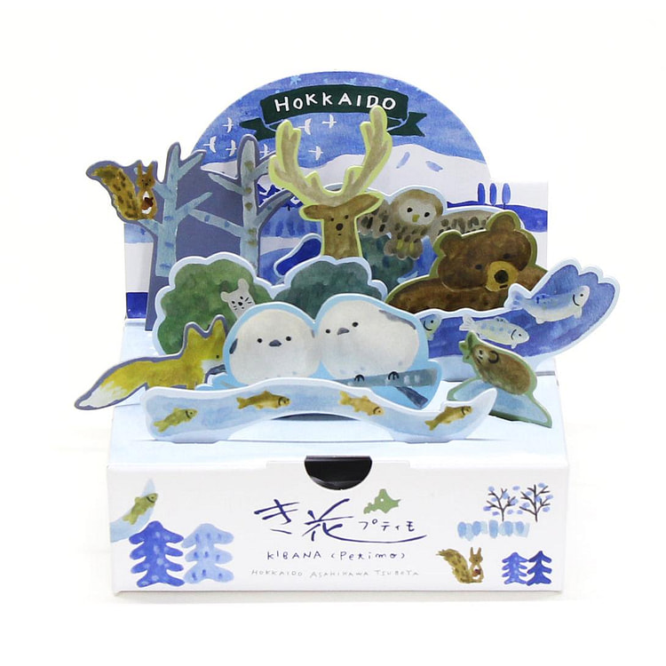 壶屋 北海道立体模型夹心薄饼迷你