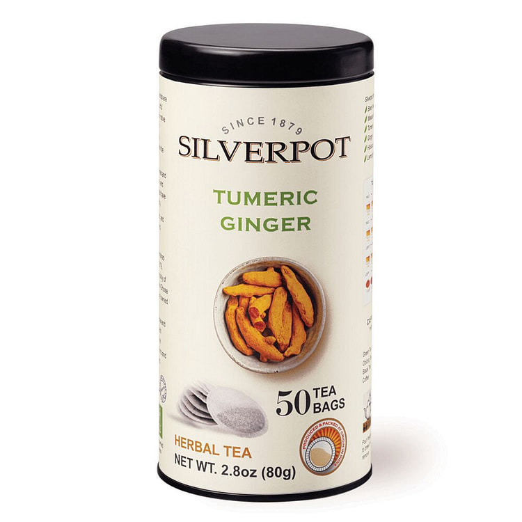 Silverpot, Turmeric & Ginger 50 count