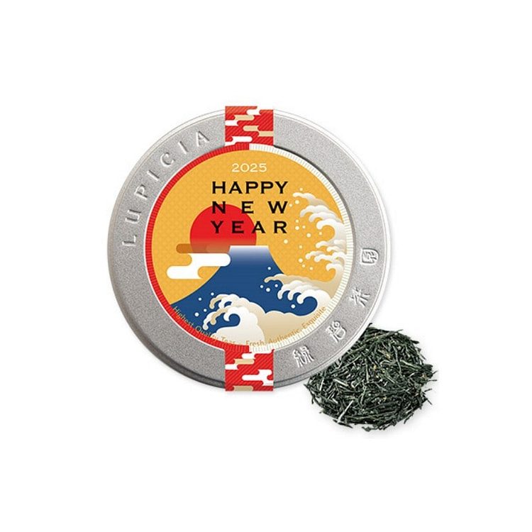 LUPICIA绿碧茶园 2025新年限定 富士山限定 罐装绿茶 50g